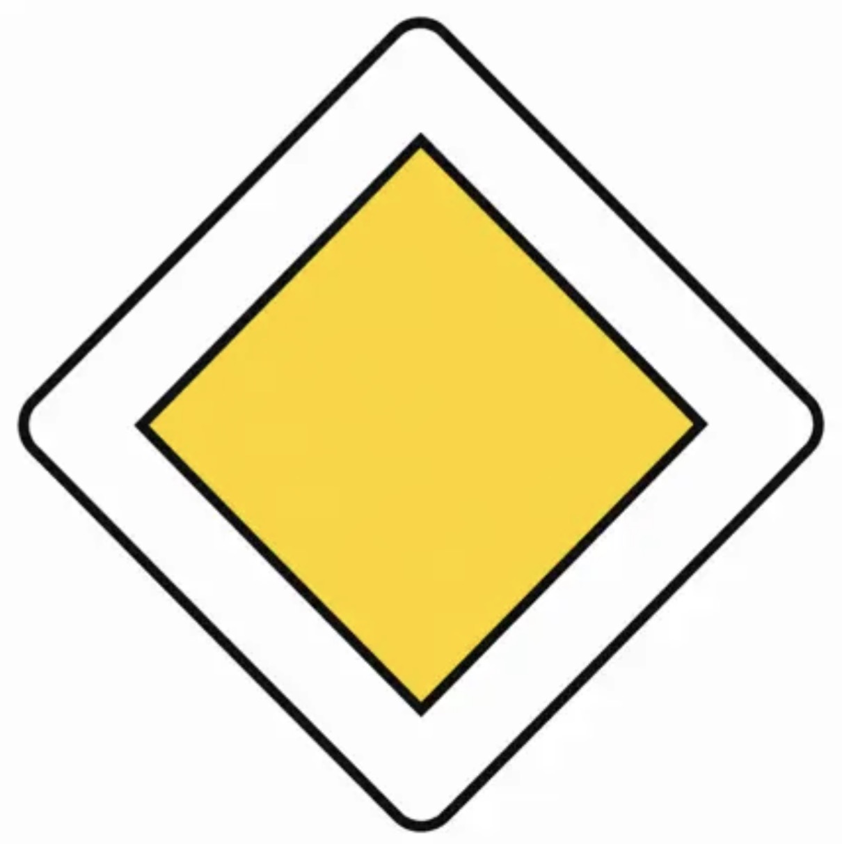 Die Tonnen für abzweigende und einmündene Fahrwasser entsprechen dem Vorfahrtzeichen im Straßenverkehr.