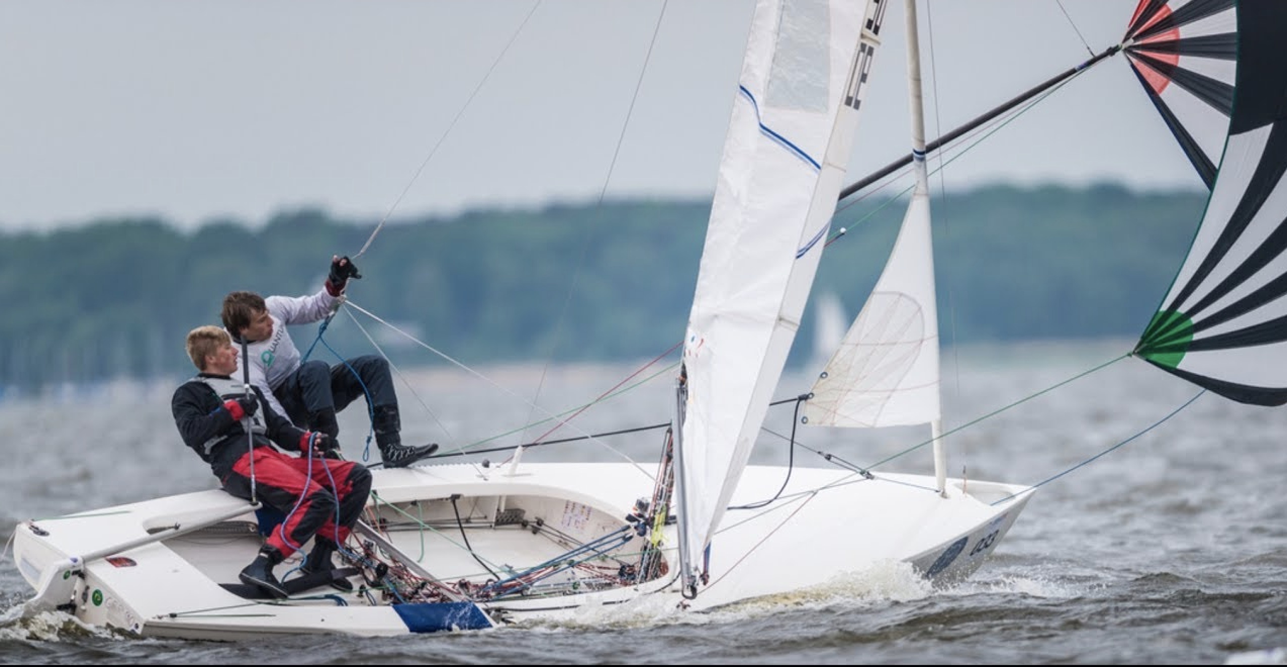 Jolle aus der Klasse Flying Dutchman (FD).