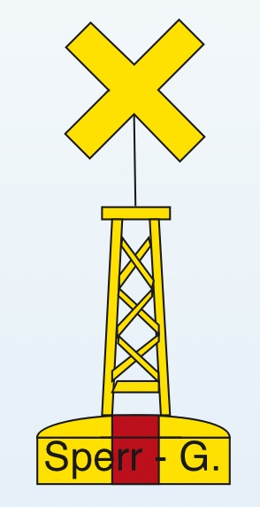 Sperrgebietstonne.