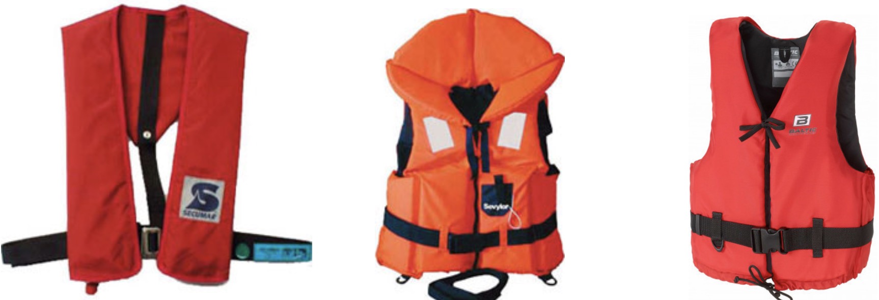 Automatikweste, Feststoffweste, Schwimmweste